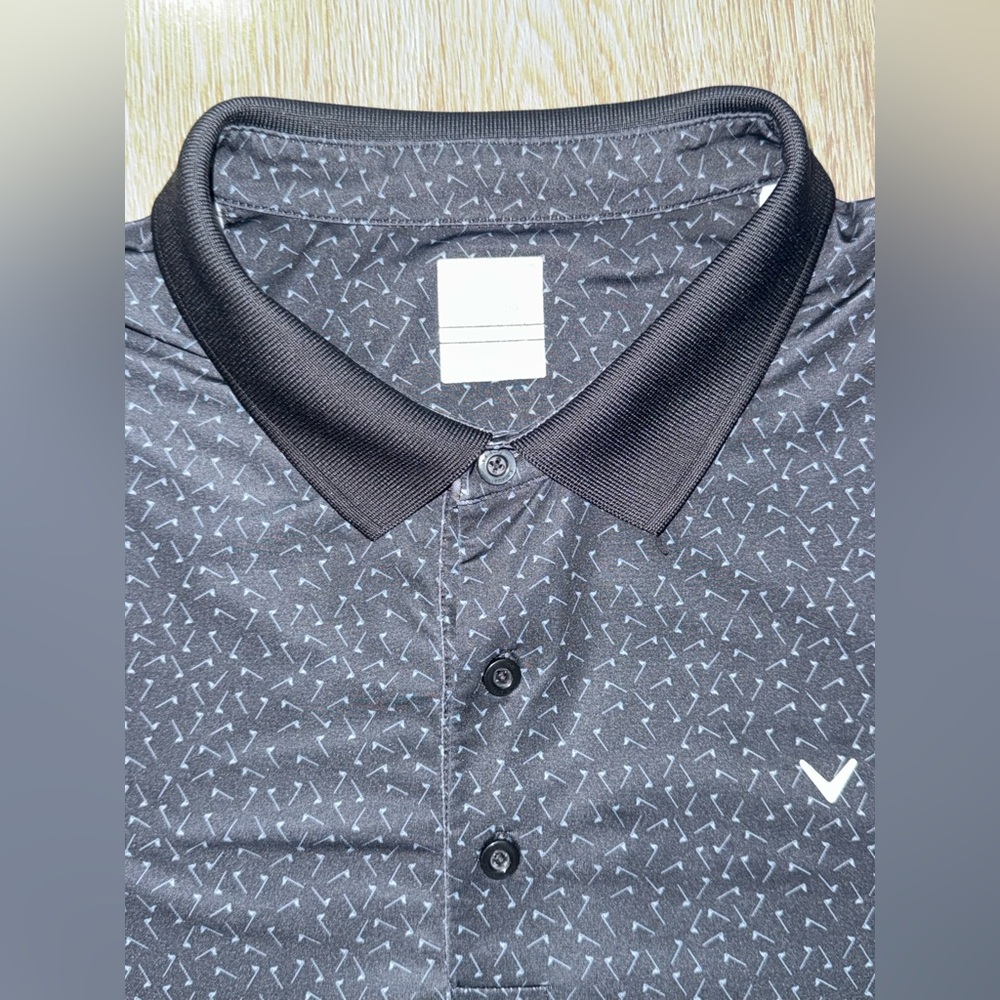 Callaway Black and Gray Polo